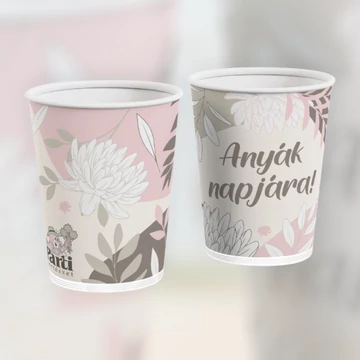 Partis kaspó - Anyák Napjára! (rózsaszínes)