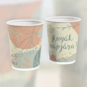 Partis kaspó - Anyák Napjára! (kékes)