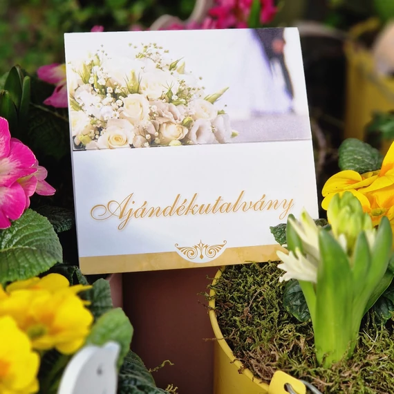 Ajándékutalvány  - esküvős - választható értékben