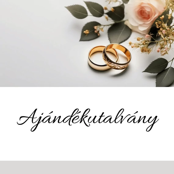 Ajándékutalvány  - esküvős - választható értékben